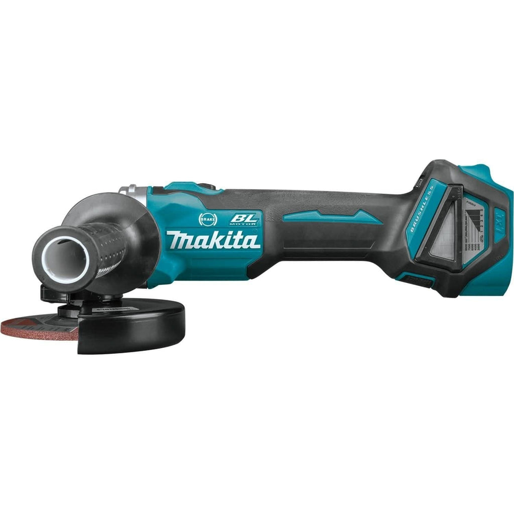 Makita XAG16Z 18V LXT Lithium-Ion Brushless Cordless 4-1/2"Â / 5" Cut-Off/Angle Grinder, with Electric Brake, Tool Only