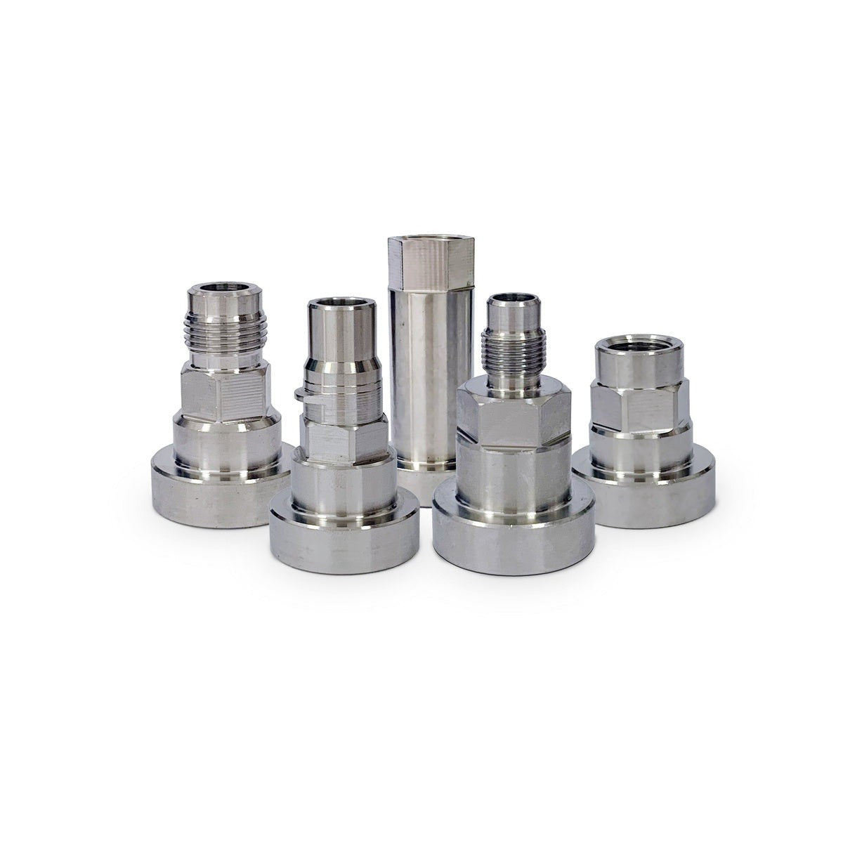 Mirka Stainless Steel PCS Spray Gun Adapter for Paint Cup System (9190171113)