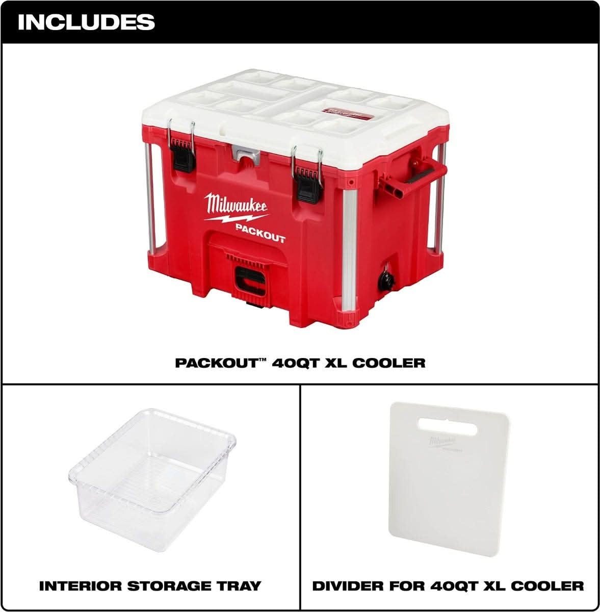 Milwaukee 48-22-8462 PACKOUT 40-Quart XL Cooler