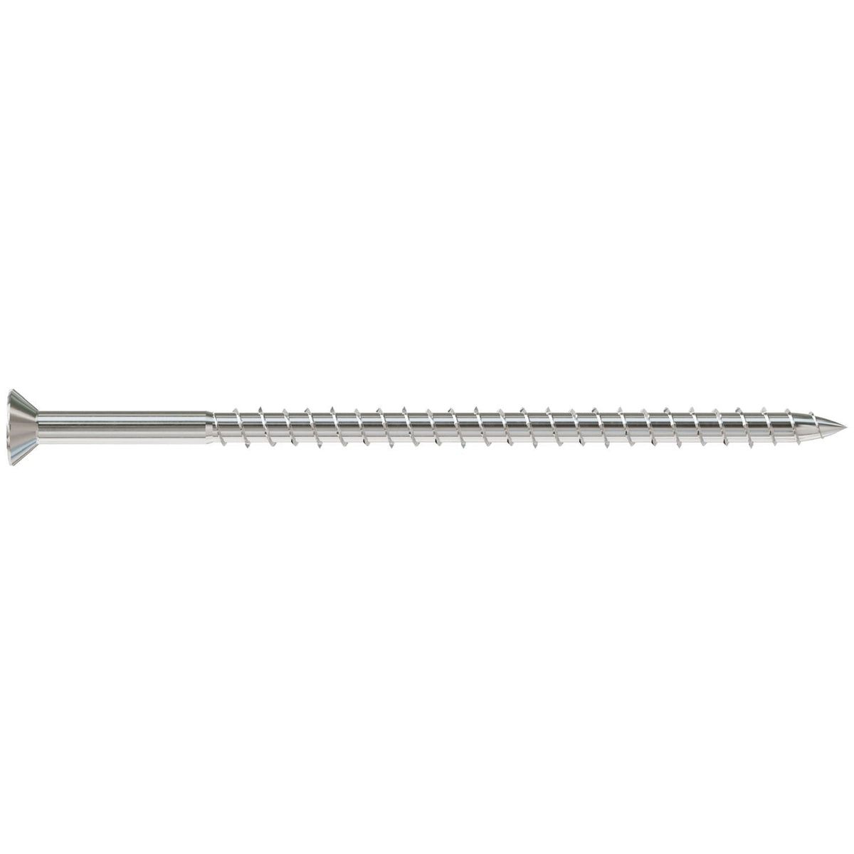 Simpson Strong-Tie Strong-Drive DWP Wood SS Screw, #14 x 5-in. T27, Flat Head, Type 316, 500-Pack (T14500WPB)