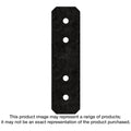 Simpson Strong-Tie APVST412 Outdoor Accents Avant Collection 3-in. x 11-1/4-in. ZMAX, Black Powder-Coated Strap for 4x