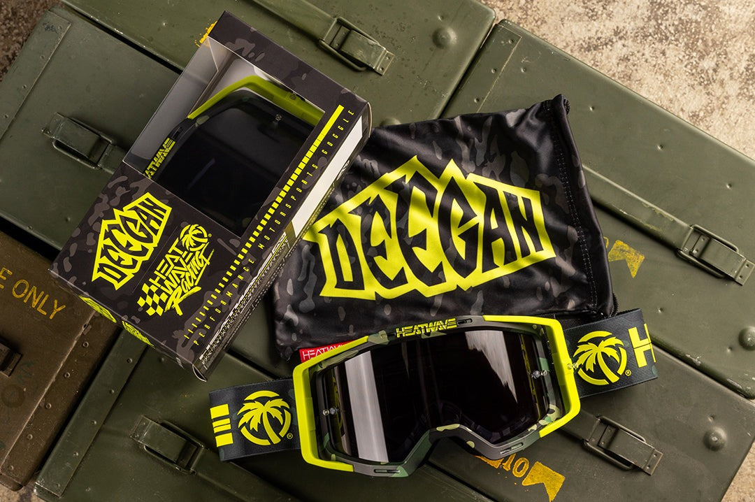 Heat Wave Brian Deegan 2.0 MXG-250 Moto Goggle