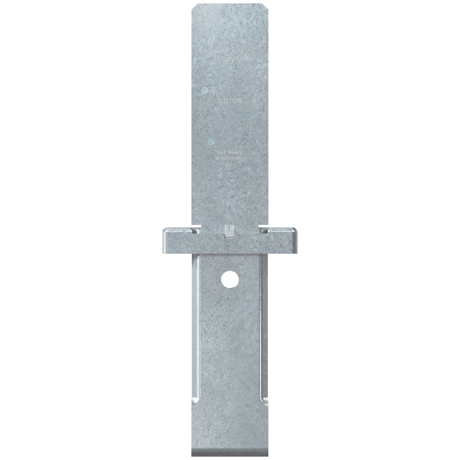Simpson Strong-Tie CBSTQ46Z-SDS2 CBSTQ ZMAX Standoff Column Base for 4x6 w/ SDS Screws