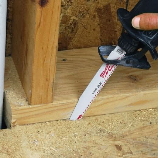 Milwaukee 48-01-6035 6" 5 TPI Sawzall Recip Blades, 50-Pack