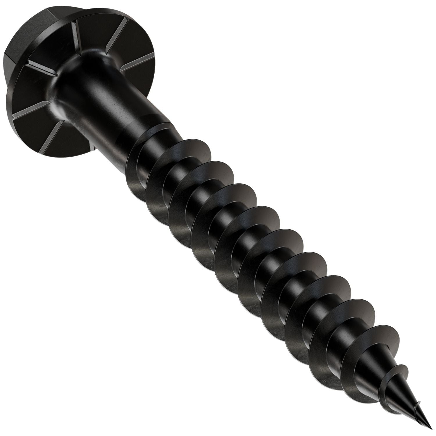 Simpson Strong-Tie SD10112DBBR50 Outdoor Accents Connector Screw, #10 x 1-1/2-in. Double-Barrier Coating, Black, 50-Pack