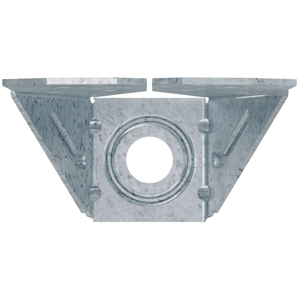 Simpson Strong-Tie ZMAX Galvanized Deck Tension Tie for 2x with 1-1/2-in. SDS Screws (DTT2Z)
