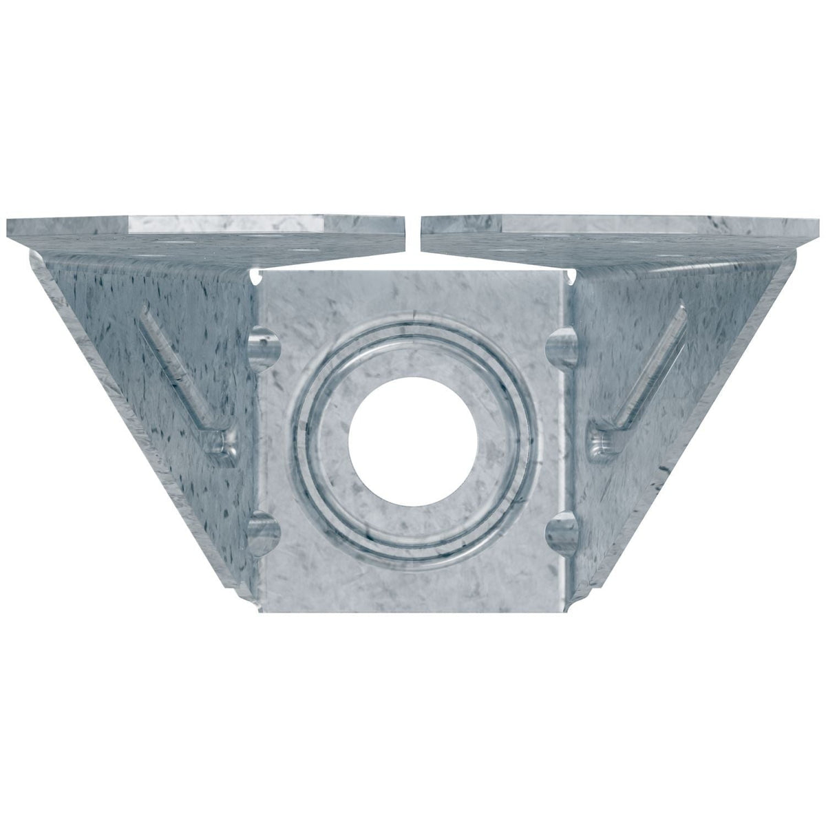 Simpson Strong-Tie ZMAX Galvanized Deck Tension Tie for 2x with 1-1/2-in. SDS Screws (DTT2Z)