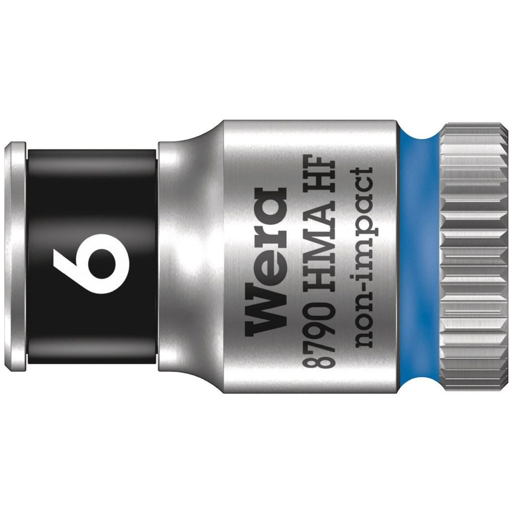 Wera 8790 Hma Hf Zyklop Socket With 1/4-in. Drive With Holding Function, 6x23-mm.