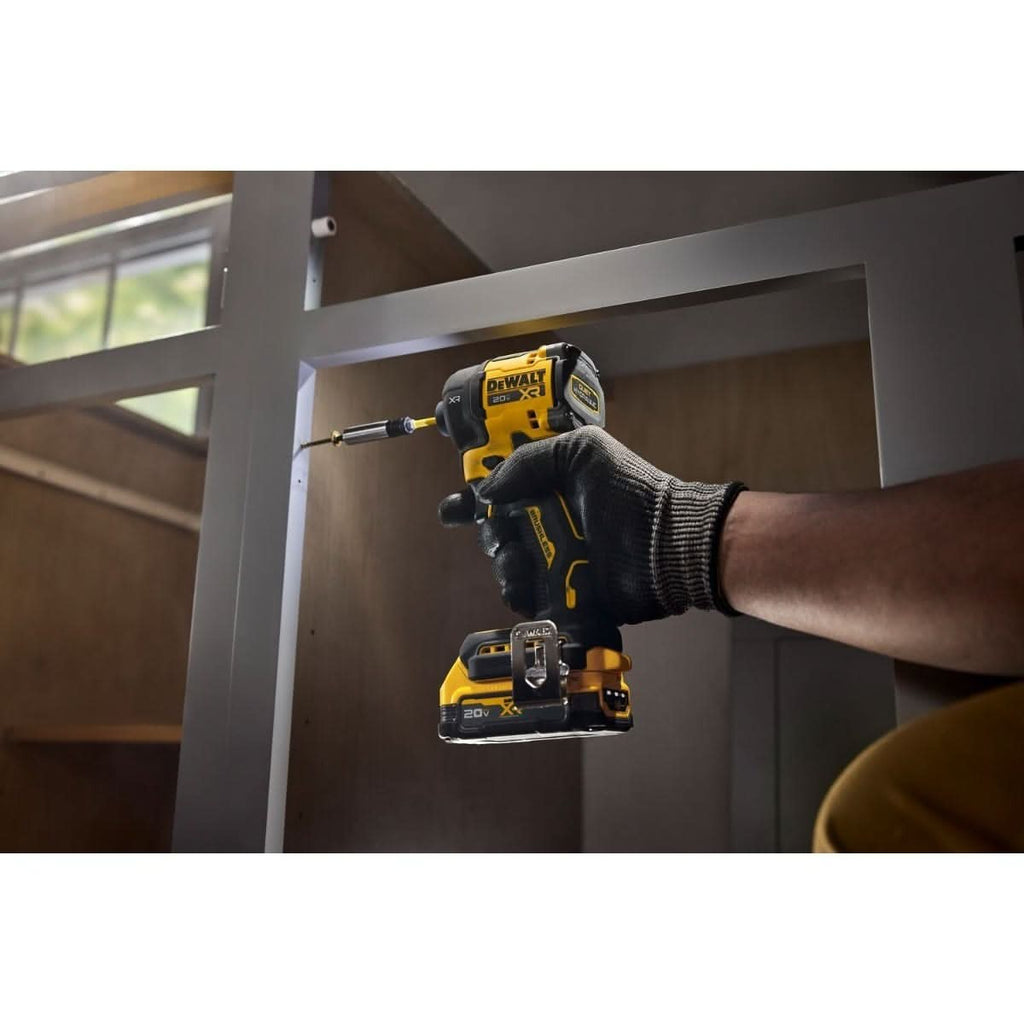 DeWalt DCF870B 20V MAX XR Brushless 1/4-in. Quiet Hydraulic Impact Driver 3.5Ah POWERSTACK Kit