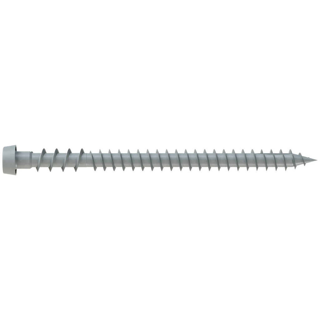 Simpson Strong-Tie DCU234SGR01 Deck-Drive DCU COMPOSITE Screw (Collated), #10 x 2-3/4-in. Quik Guard Gray 01, 1000-Pack
