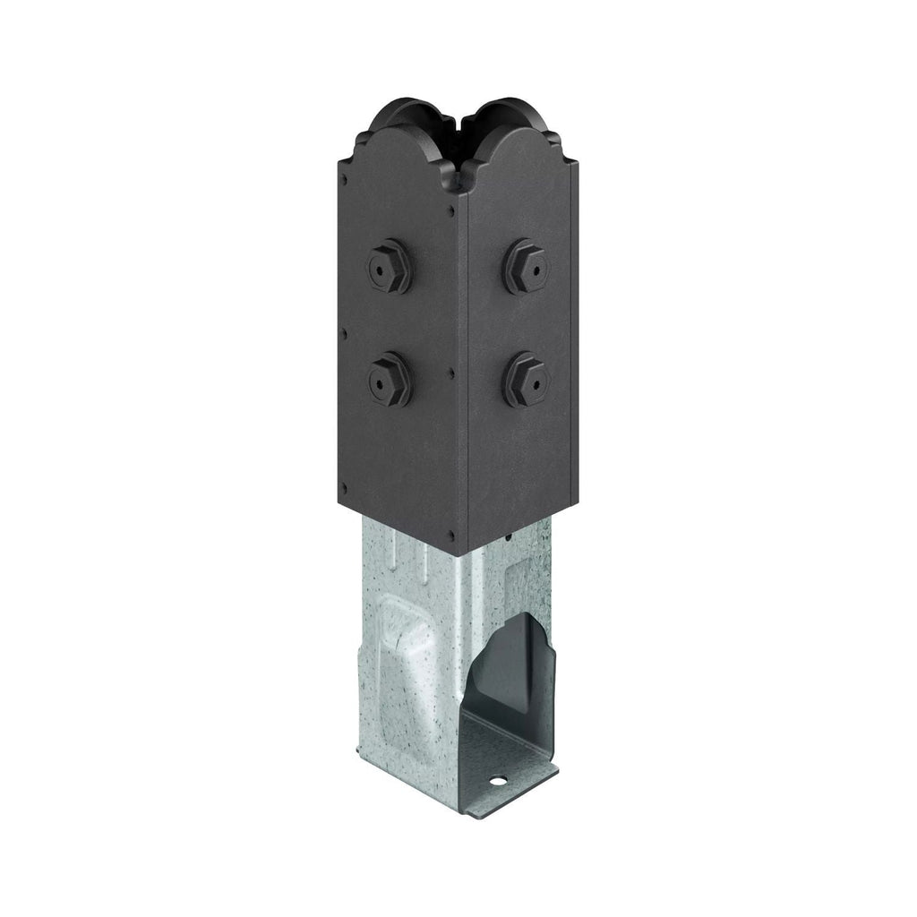 Simpson Strong-Tie APBDW44 Outdoor Accents Mission Collection Decorative Post Base Cover for 4x4 Post