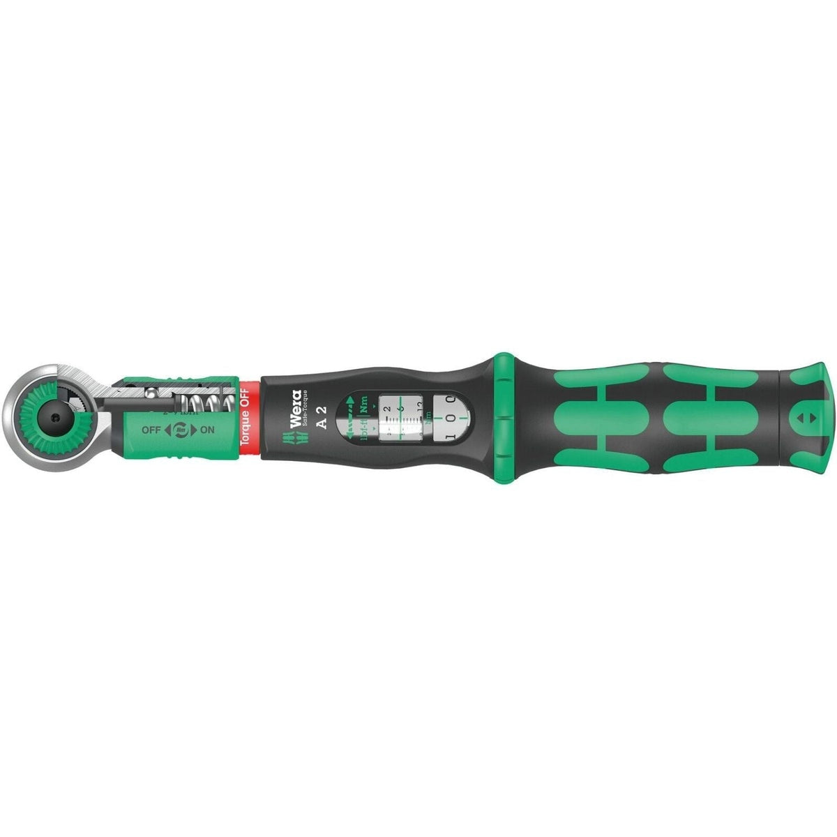 Wera Safe-Torque A 2 Torque Wrench With 1/4-in. Hexagon Drive, 2-12 Nm, 2-12 Nm