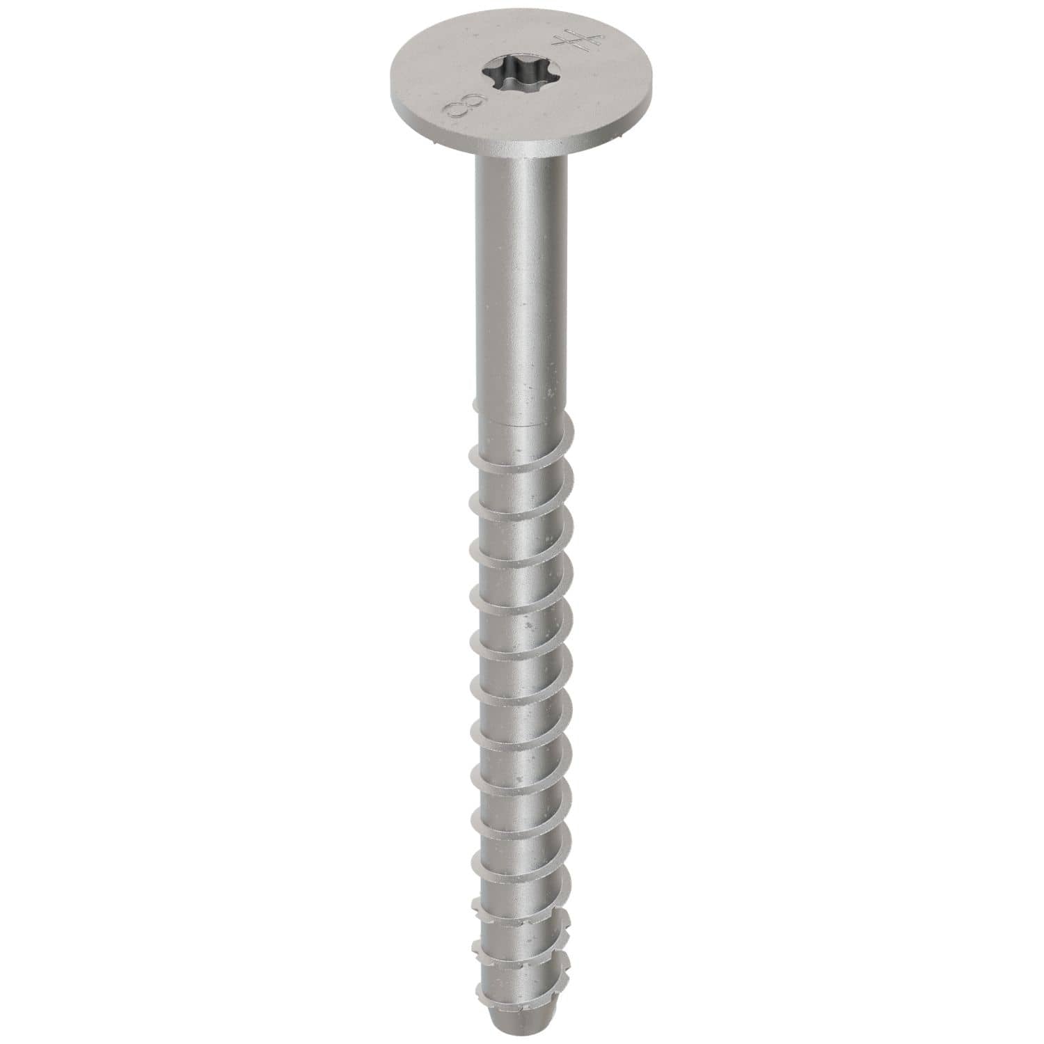 Simpson Strong-Tie THDB62800WH Titen HD 5/8-in. x 8-in. Washer-Head Heavy-Duty Screw Anchor, 10-Pack