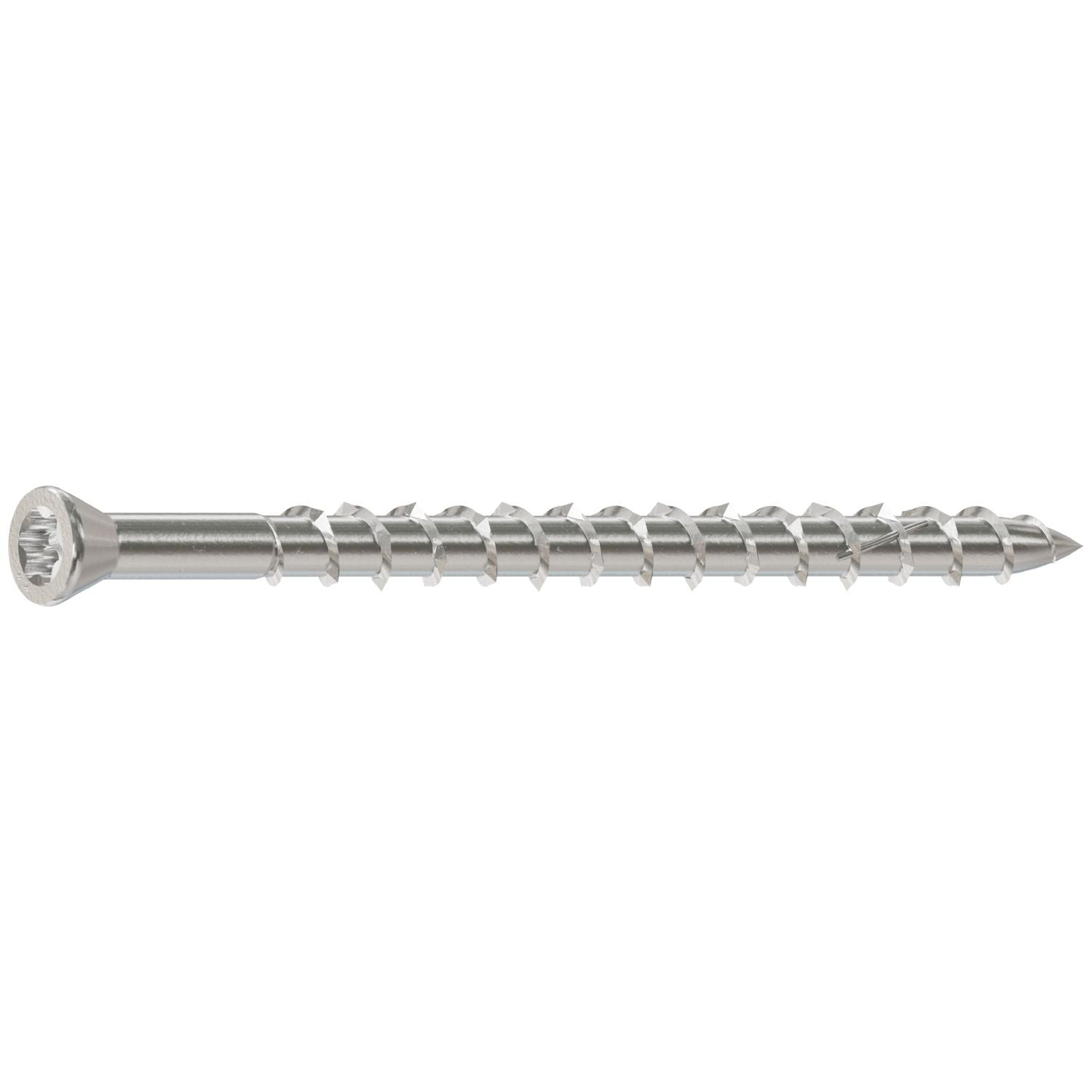 Simpson Strong-Tie S08250WPB Deck-Drive DWP WOOD SS Screw, #8 x 2-1/2-in. T-20, Trim Head, Type 305, 1750-Pack