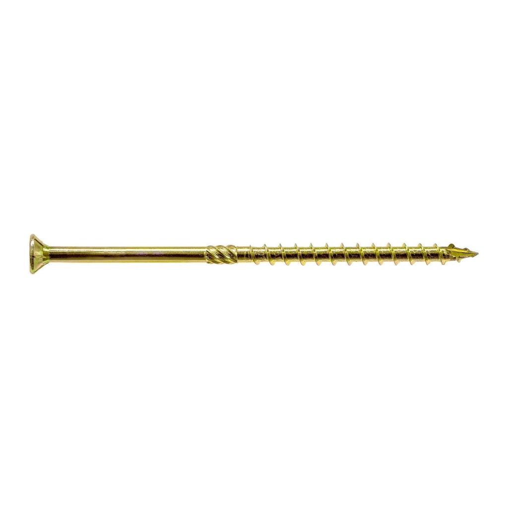 Simpson Strong-Tie SDCP22614 Strong-Drive SDCP TIMBER-CP Screw, 0.315-in. x 6-1/4-in. T40, Yellow Zinc, 250-Pack