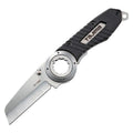 Tajima VARIX Folding Compact Knife with Hollow-Ground Blade and Integrated Socket (DK-FKMU)