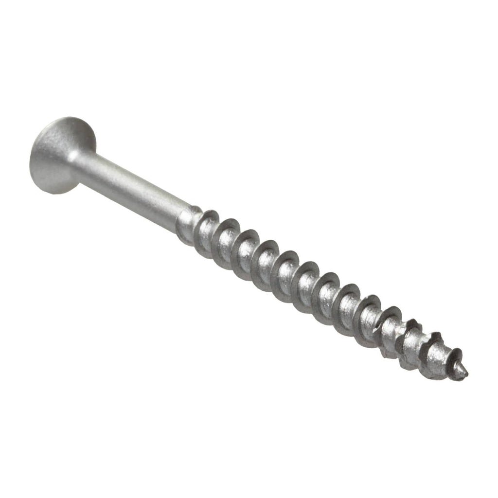 Simpson Strong-Tie TNTS18234TFB Titen Turbo, 3/16-in. x 2-3/4-in. 6-Lobe Flat-Head Concrete and Masonry Screw, Silver, 1000-Pack