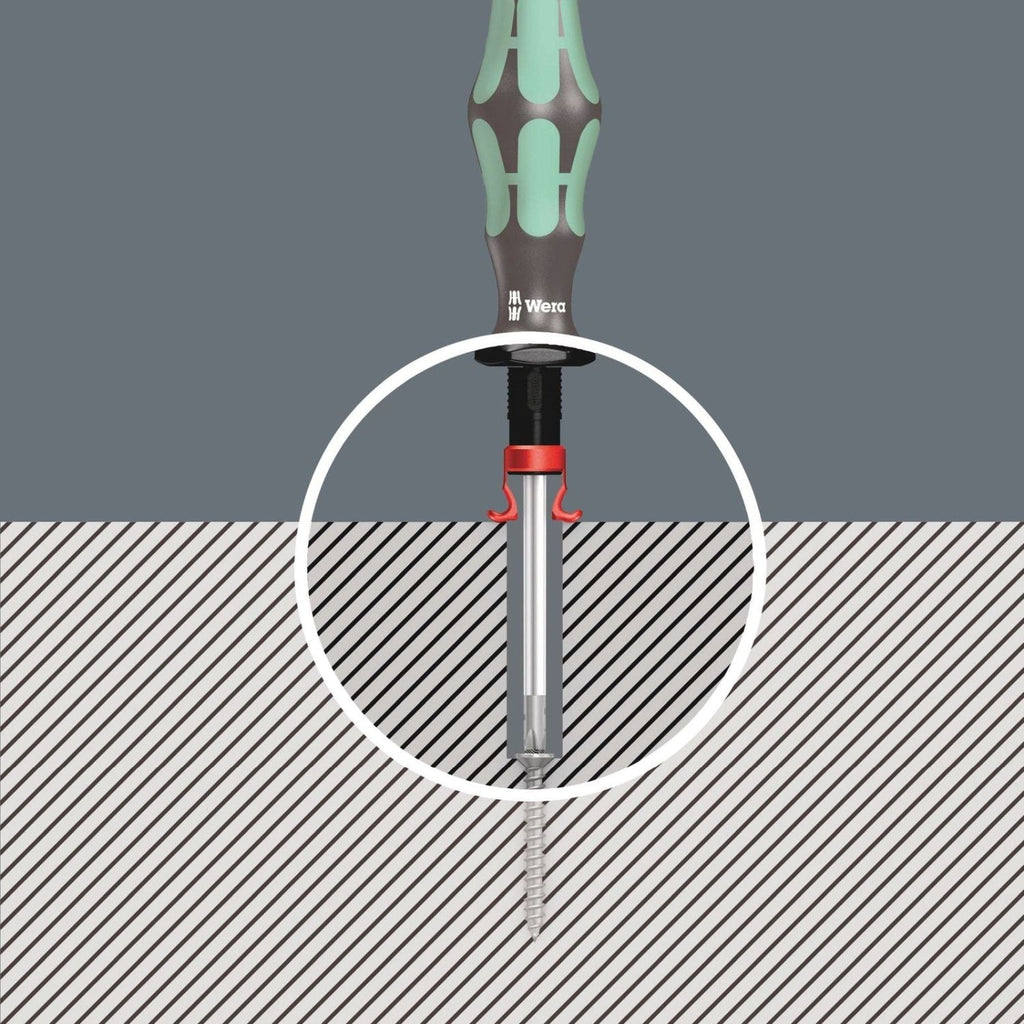 Wera 1441 SB Screw Gripper Attachment For Screwdriver Blades, Long Bit And L-Keys, With Holding Function For Screws, 4.5-6x41-mm.
