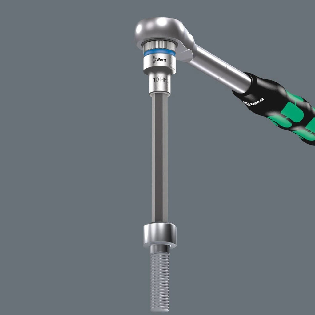 Wera 8740 C Hf Zyklop Bit Socket With 1/2-in. Drive With Holding Function, 10x60-mm.