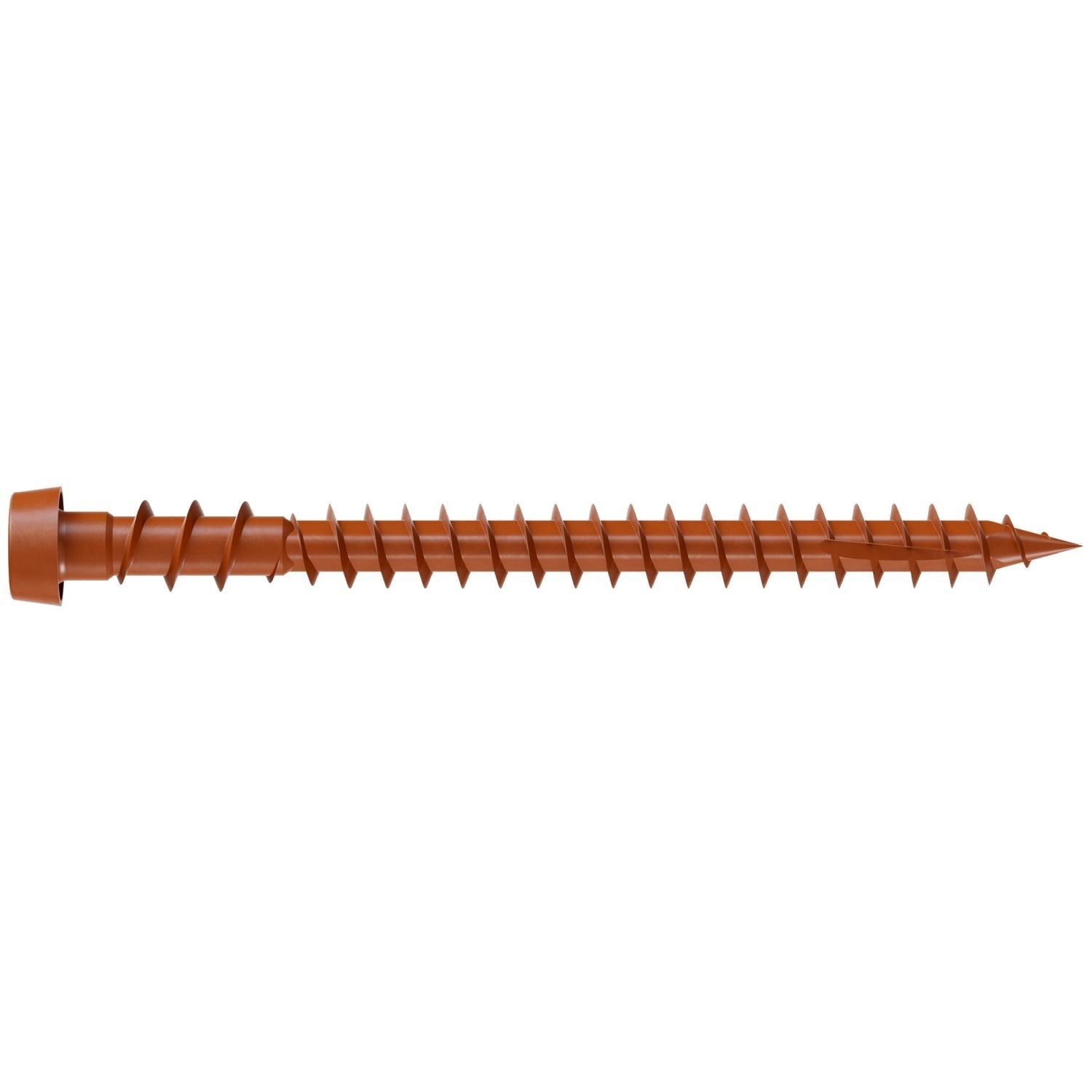 Simpson Strong-Tie DCU238STN01 Deck-Drive DCU COMPOSITE Screw (Collated), #10 x 2-3/8-in. Quik Guard Tan 01, 1000-Pack