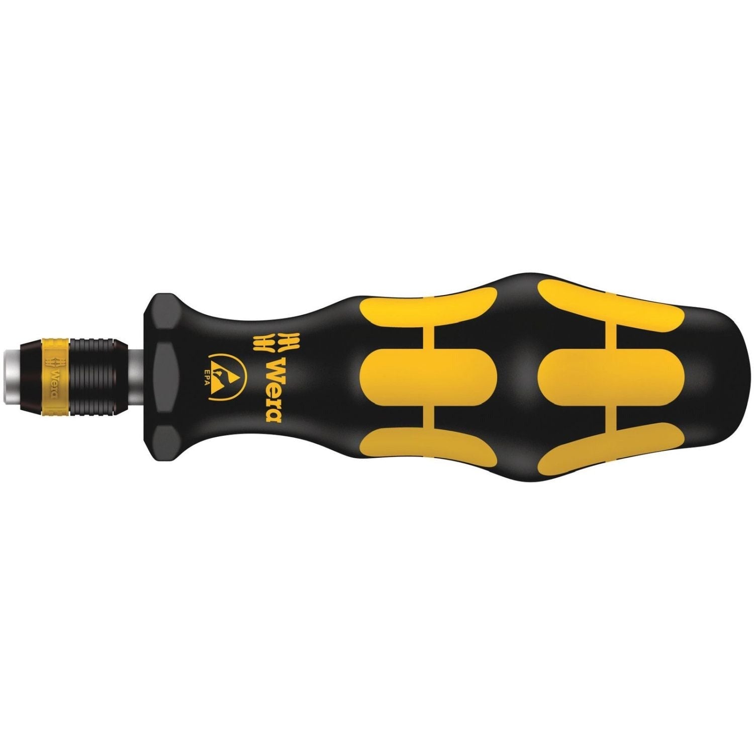 Wera 816 R Esd Bitholding Screwdriver, Non-Magnetic, 1/4-in.x119-mm.