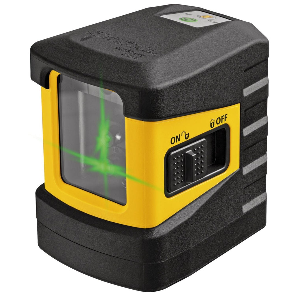 Stabila 03281 LAX 60 G Green Cross Line Laser Level Set w/ Pole & Mounting Bracket
