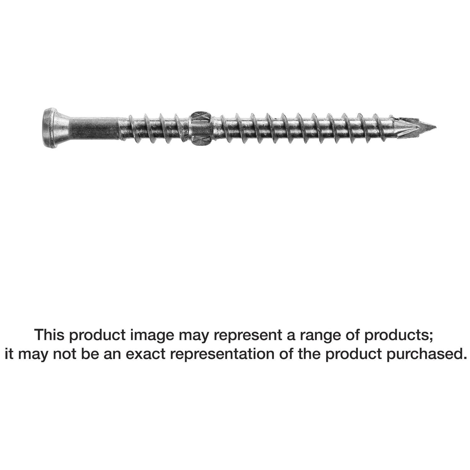 Simpson Strong-Tie DHPDSS212R350 Deck-Drive DHPD HARDWOOD Screw, #10 x 2-1/2-in. Type 305, 350-Pack