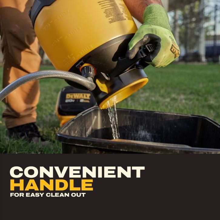 DeWALT 2‐Gallon 20V MAX Compressed Air Sprayer, Tool Only (DXSP190786B)