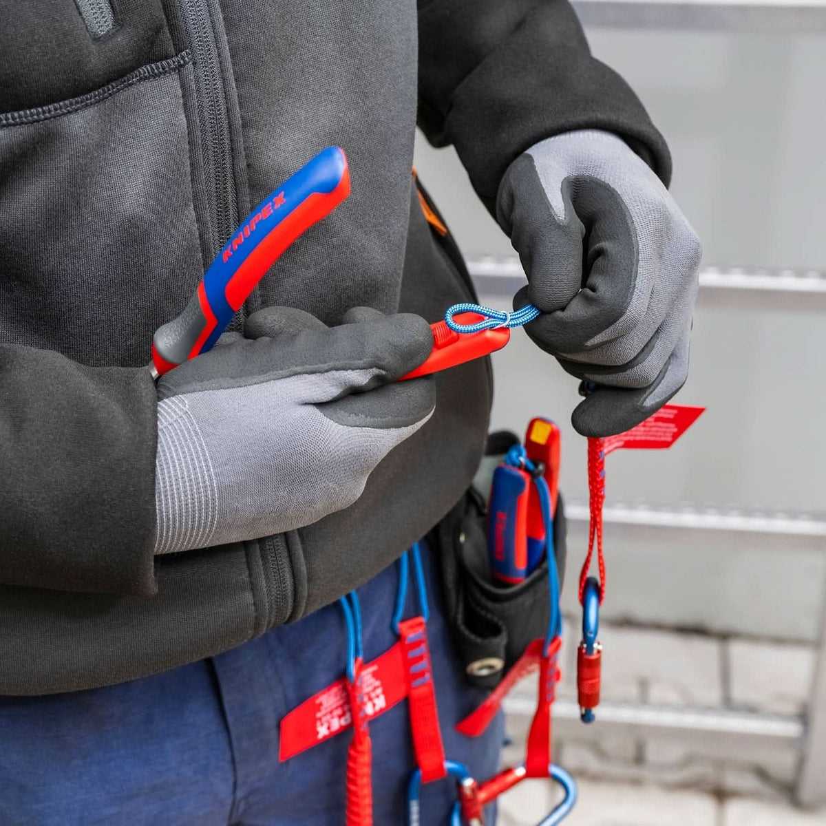 Knipex 13 72 8 Forged 8-in. 10-20 AWG Wire Stripper and Cutter