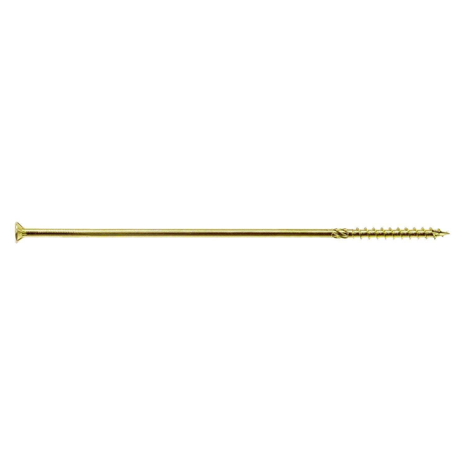Simpson Strong-Tie SDCP271400 Strong-Drive SDCP TIMBER-CP Screw, 0.390-in. x 14-in. T40, Yellow Zinc, 150-Pack