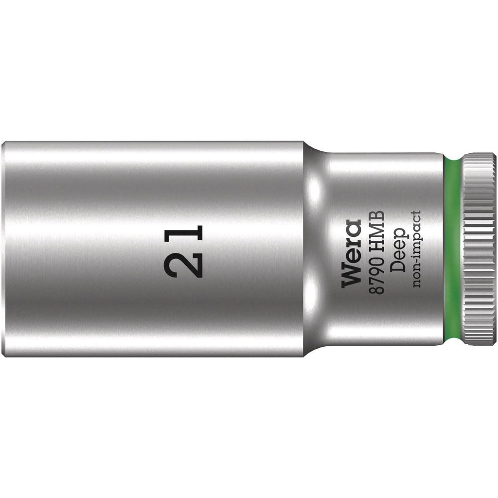 Wera 8790 Hmb Deep 3/8-in. Socket, 21x64-mm.