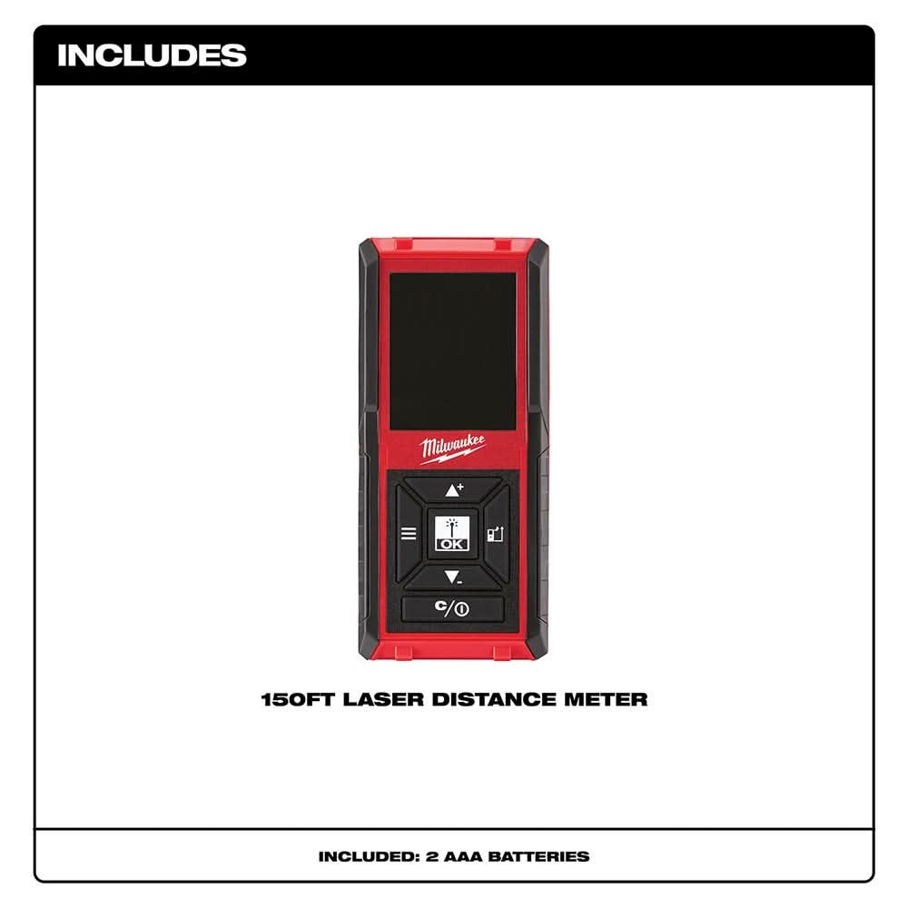Milwaukee 48-22-9802 150' Laser Distance Meter