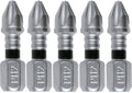 Makita E-00555 Impact XPS #2 Phillips 1" Insert Bit, 5/pk