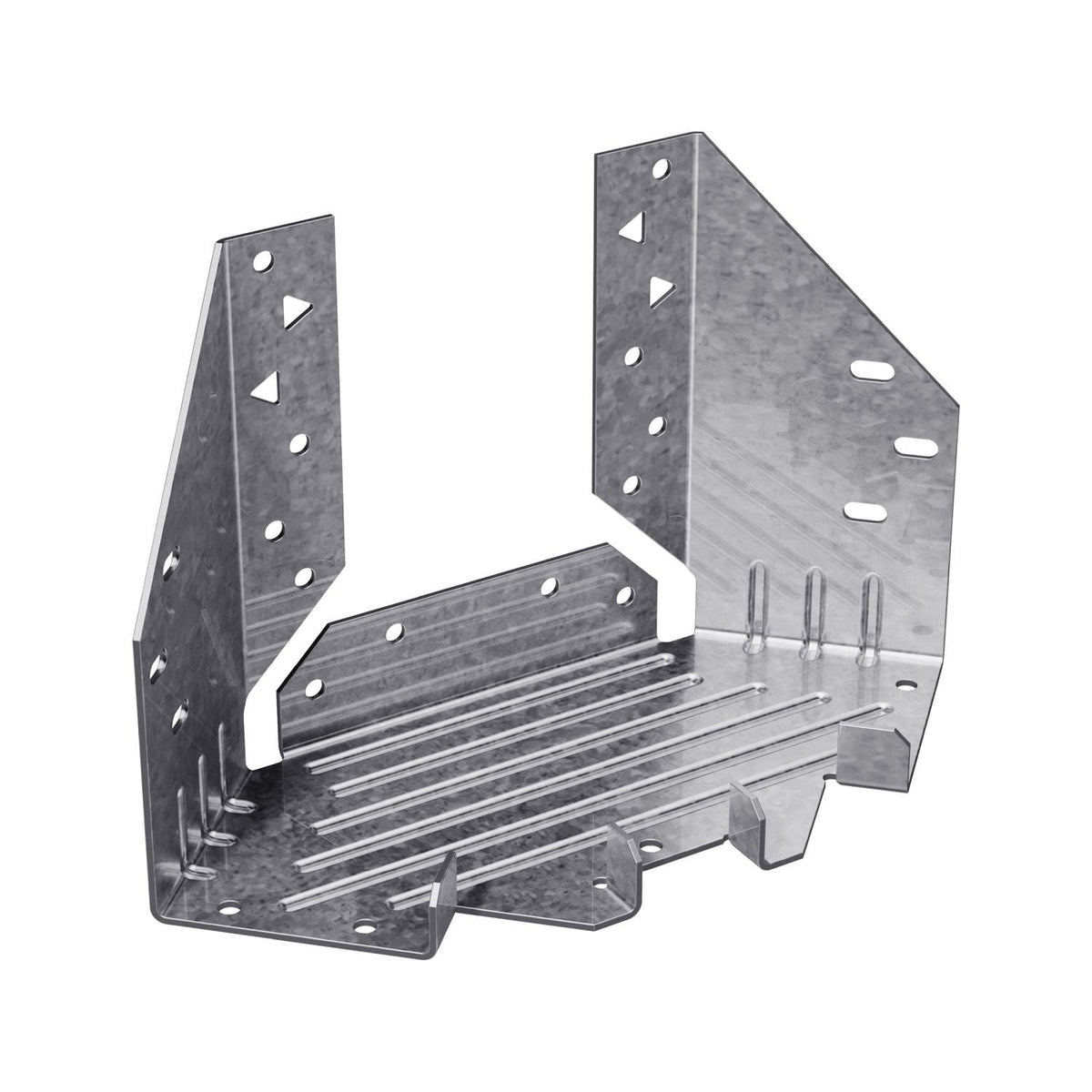 Simpson Strong-Tie MTHMQ-2-SDS3 MTHMQ-2 6-3/8-in. Galvanized Multiple Truss Hanger with Strong-Drive SDS Screws