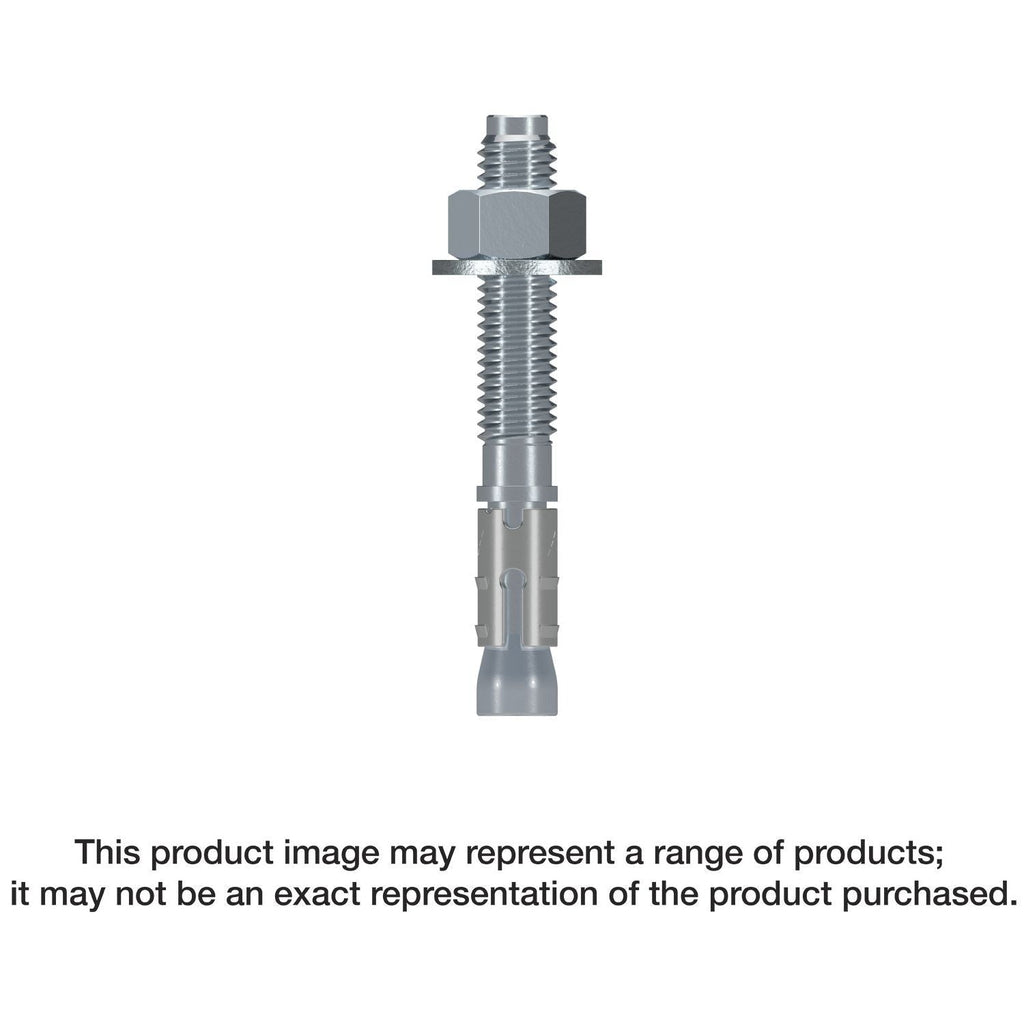 Simpson Strong-Tie STB2-501200R10 Strong-Bolt 2, 1/2-in. x 12-in. Wedge Anchor, 10-Pack
