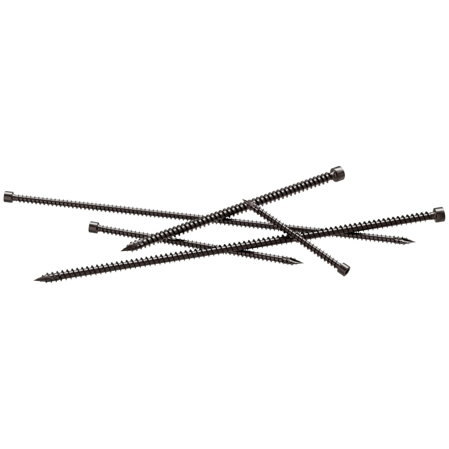 Simpson Strong-Tie SDCFC8X380 Strong-Drive SDCFC TIMBER-CFC Screw, 0.315-in. x 15-in. T40, E-Coat, 200-Pack