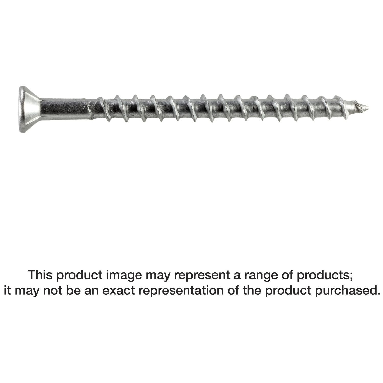 Simpson Strong-Tie S10100WP5 Deck-Drive DWP WOOD SS Screw, #10 x 1-in. T-25, Flat Head, Type 305, 5-lb.