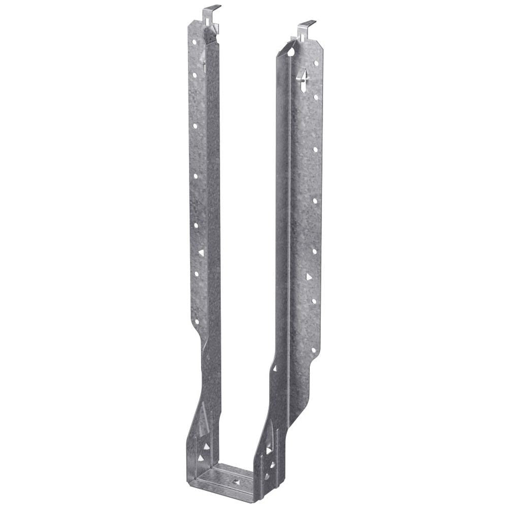 Simpson Strong-Tie IUS2.56/14 IUS Galvanized Face-Mount Joist Hanger for 2-1/2-in. x 14-in. Engineered Wood