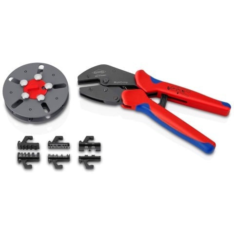 Knipex 9-1/4-in. MultiCrimp PV Crimping Pliers (97 33 03)