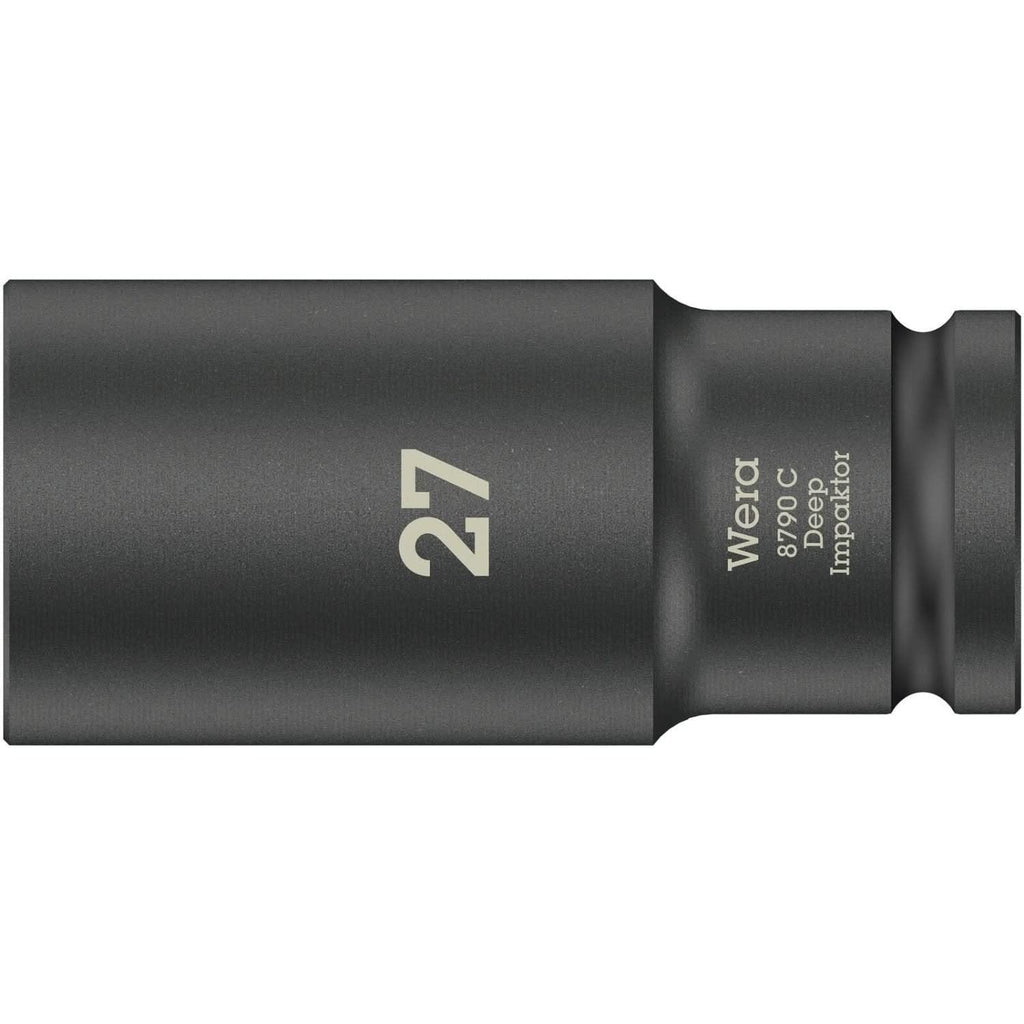 Wera 8790 C Impaktor Deep Socket With 1/2-in. Drive, 27x83-mm.