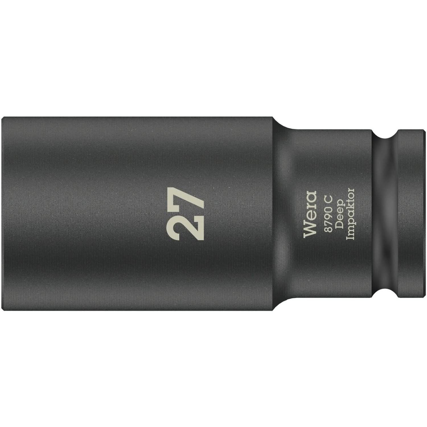 Wera 8790 C Impaktor Deep Socket With 1/2-in. Drive, 27x83-mm.