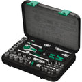 Wera 8100 Sa 2 Zyklop Speed Ratchet Set, 1/4-in. Drive, Metric, 42-Pieces