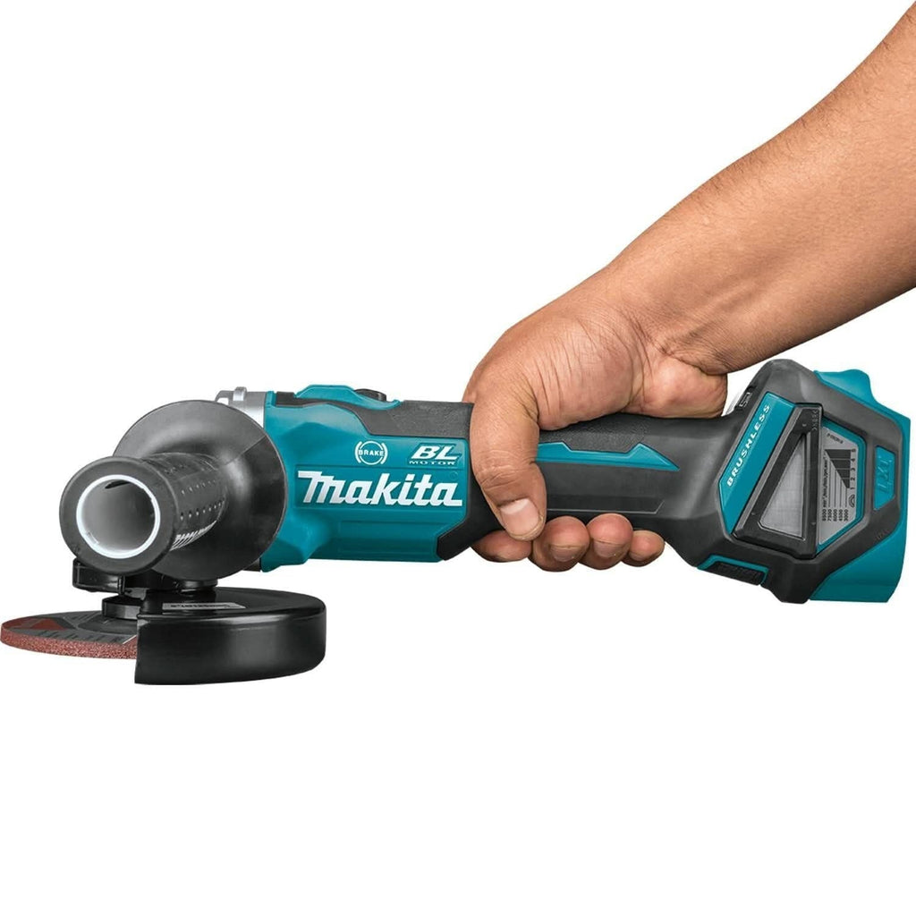 Makita XAG16Z 18V LXT Lithium-Ion Brushless Cordless 4-1/2"Â / 5" Cut-Off/Angle Grinder, with Electric Brake, Tool Only