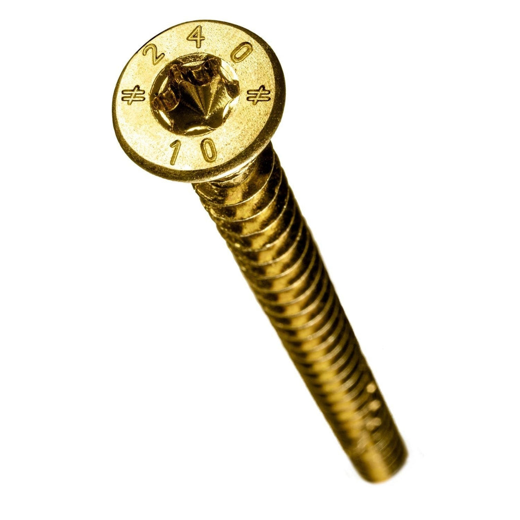 Simpson Strong-Tie SDCF27912 Strong-Drive SDCF TIMBER-CF Screw, 0.390-in. x 9-1/2-in. T50, Yellow Zinc, 250-Pack