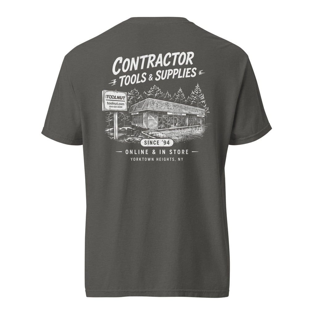 Tool Nut Official "Contractor Tools & Supplies" T-Shirt