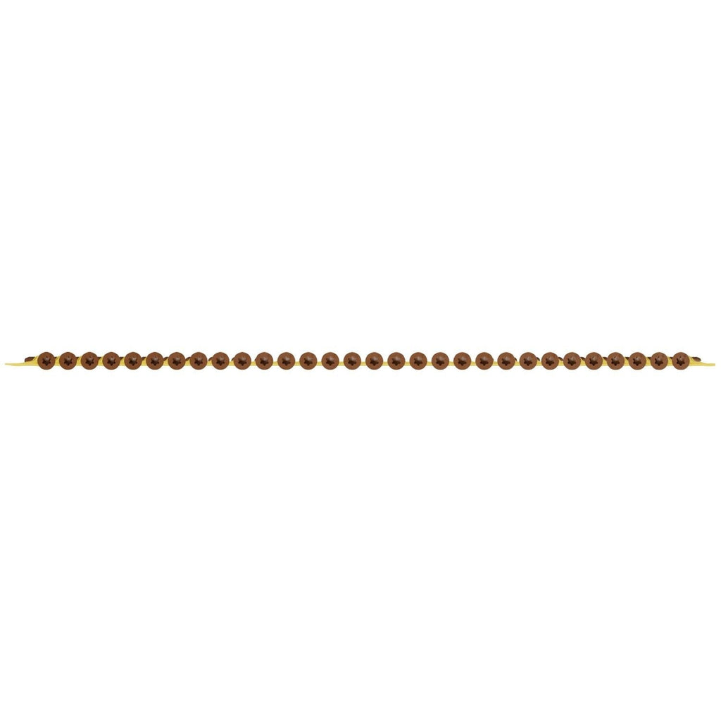 Simpson Strong-Tie DSVR158S Deck-Drive DSV WOOD Screw (Collated), #8 x 1-5/8-in. T25 6-Lobe, Red, 2000-Pack