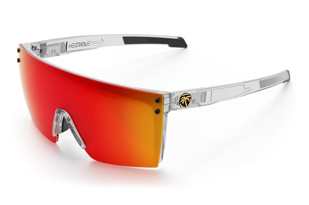 Heat Wave Performance Lazer Face Vapor Clear Frame Sunblast Lens Z87+ Sunglasses