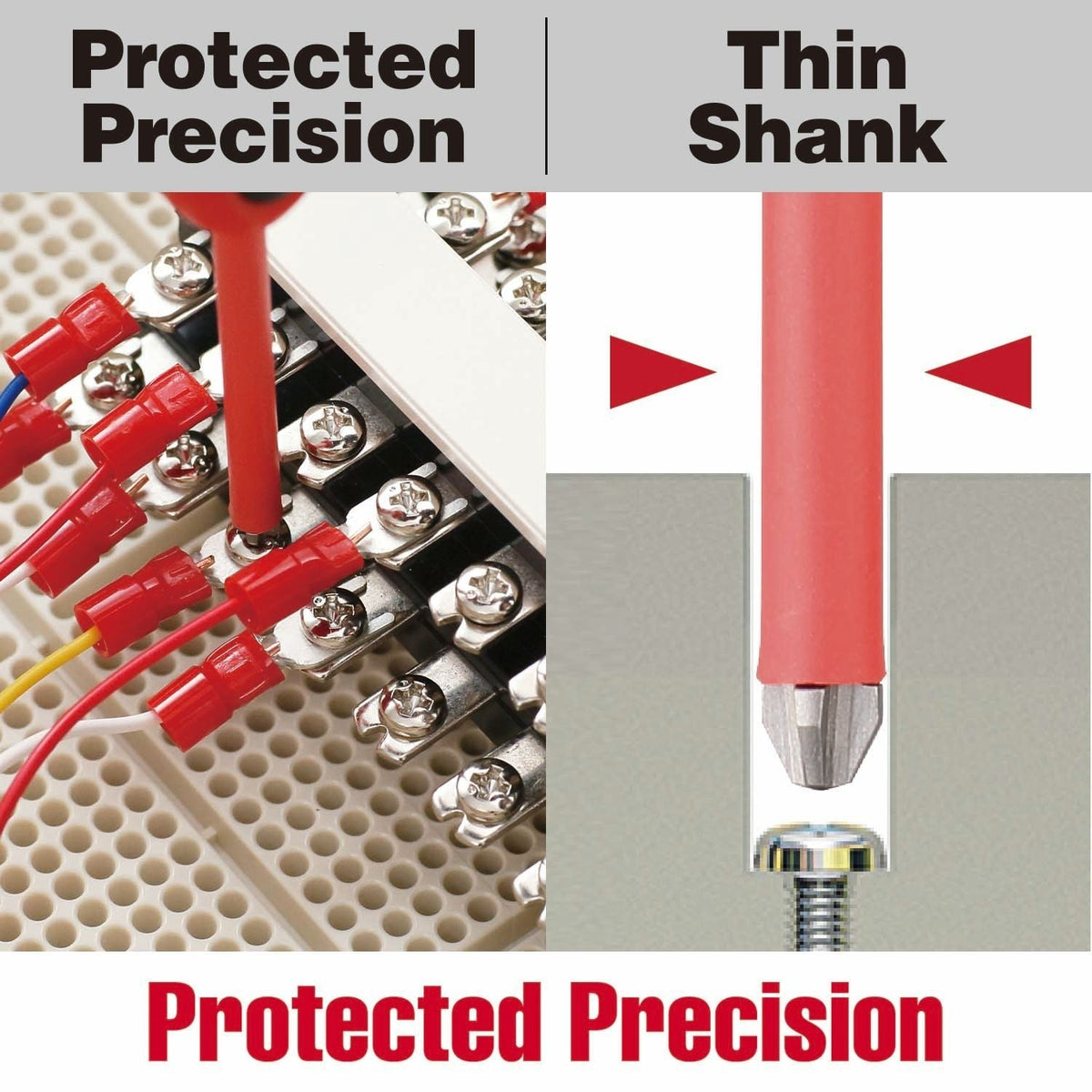 Vessel IBC5P01 Impact Ball Torsion Bit With Coated Tube 5-Piece Set