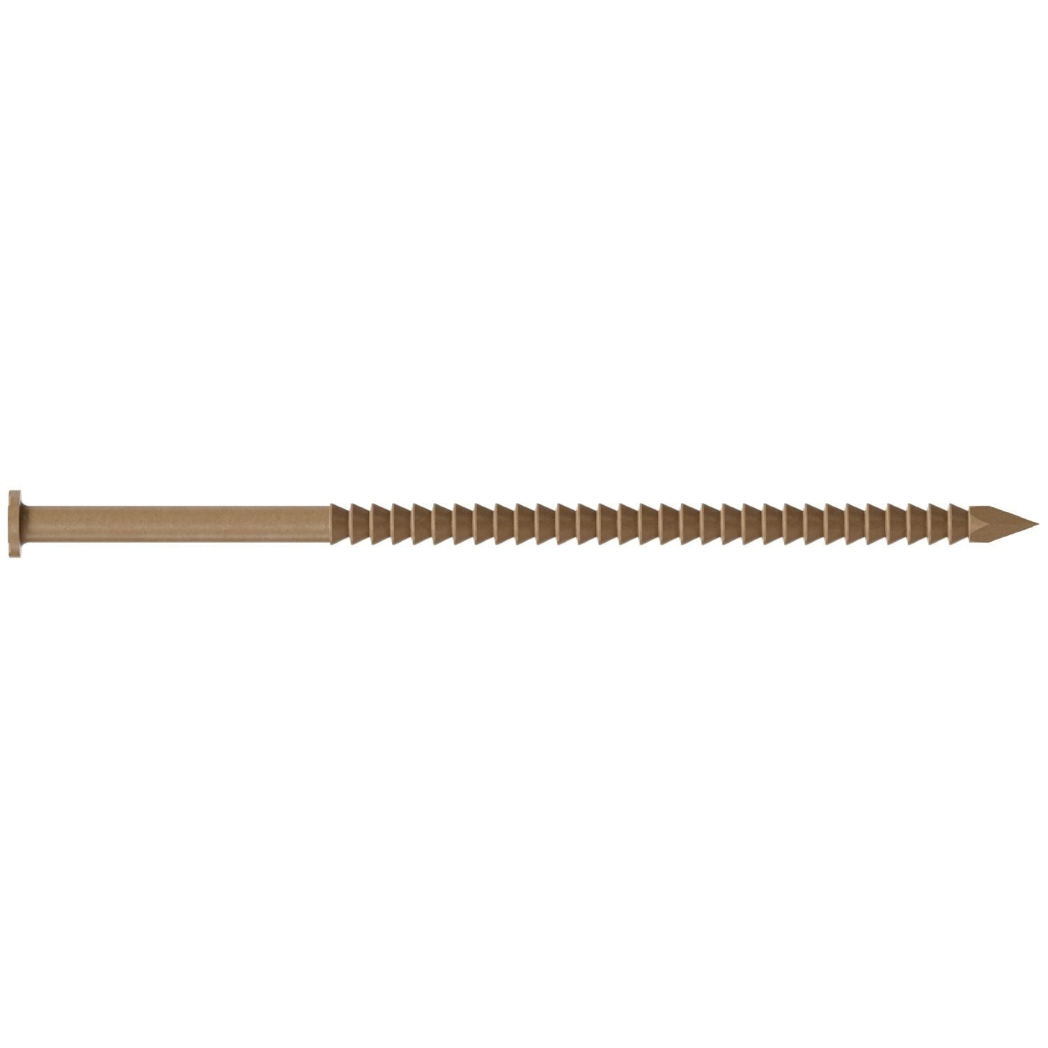 Simpson Strong-Tie S8SNDT5 Painted Siding Nail, 2-1/2-in. x .092-in. Type 304 Stainless Steel, Tan, 5-lb.