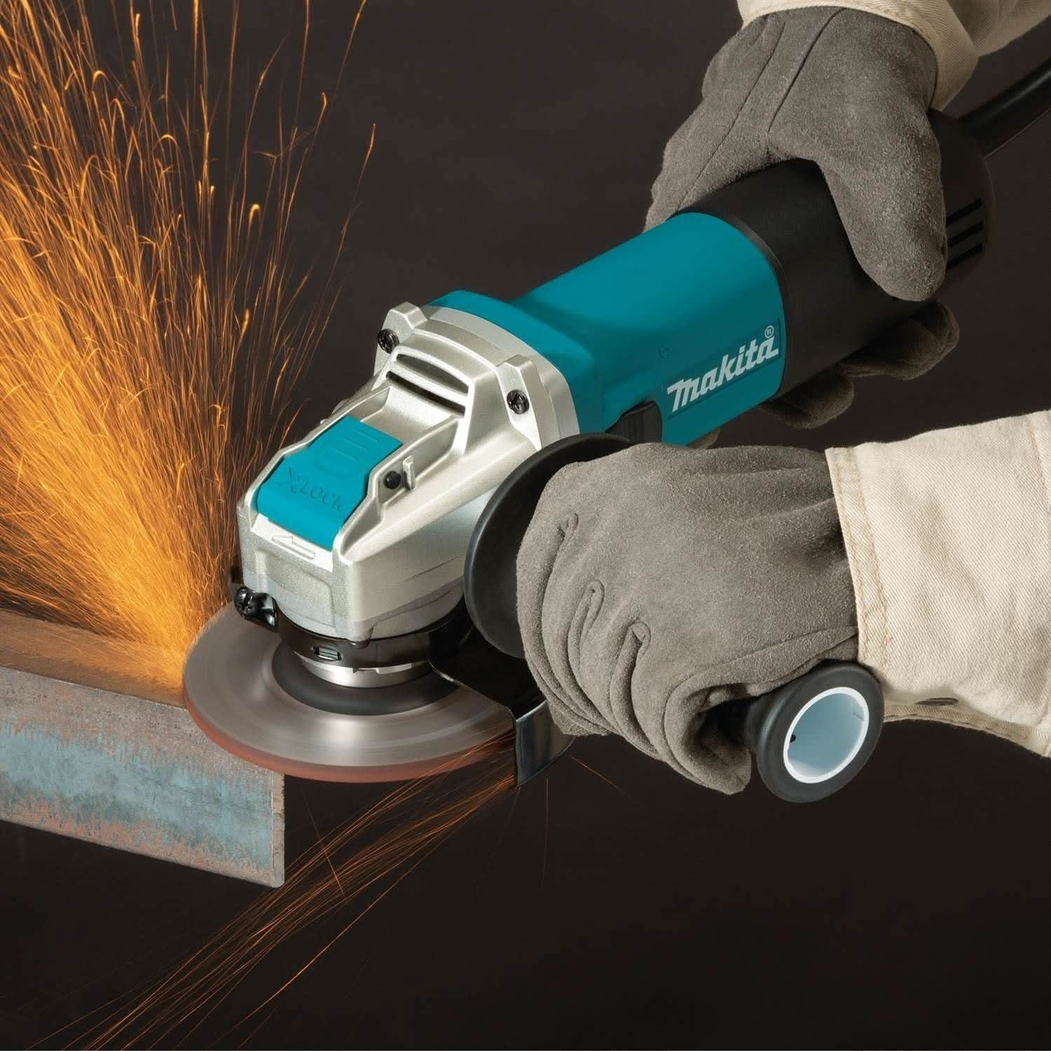 GA4570 Corded 4-1/2" X-LOCK Angle Grinder, with AC/DC Switch